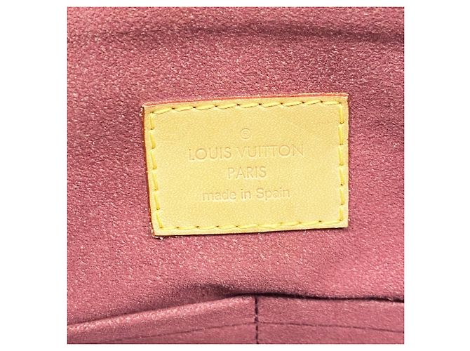 Borsa Louis Vuitton Monogram Pallas in Aurore - vista 5