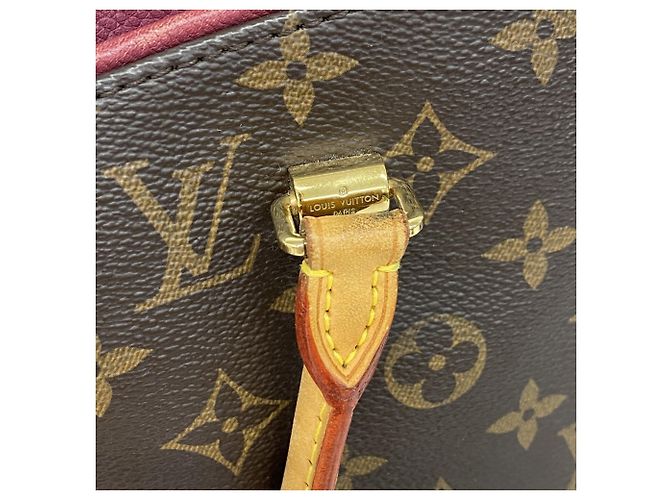 Borsa Louis Vuitton Monogram Pallas in Aurore - vista 9