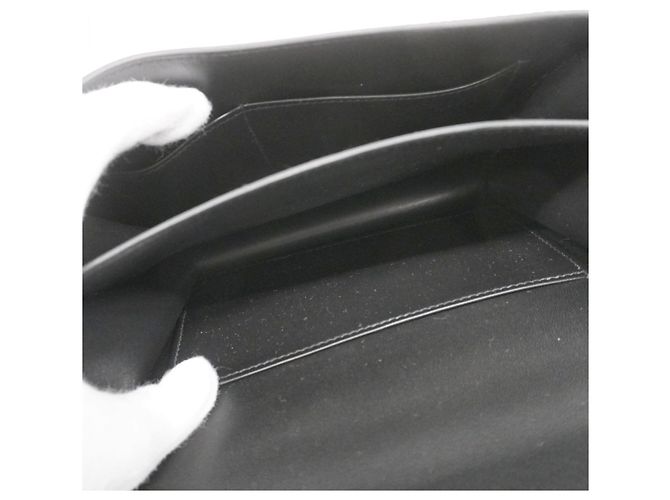 Hermès Mini borsa a tracolla Constance in pelle Epsom nera Nero - vista 4
