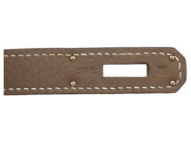 Hermès Borsa a Spalla Hermes Jypsiere 28 Taupe - vista 8
