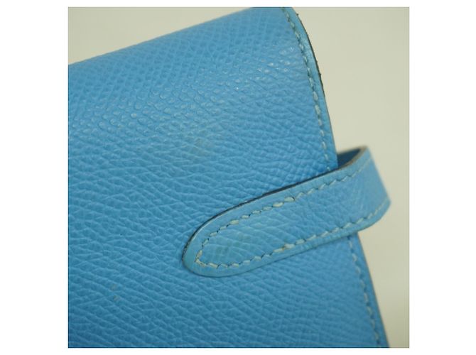 Hermès Hermes Kelly Long Wallet in Azure Blau - Ansicht 7