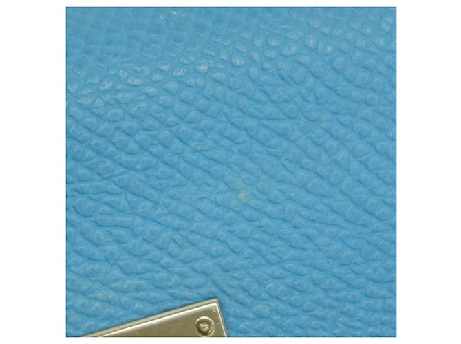 Hermès Hermes Kelly Long Wallet in Azure Blau - Ansicht 8