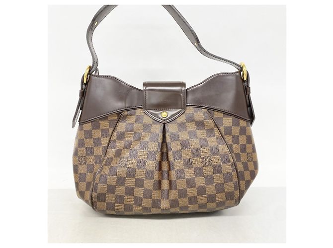Borsa a Spalla Louis Vuitton Damier Sistina MM - Ebene Damier ebene - vista 9