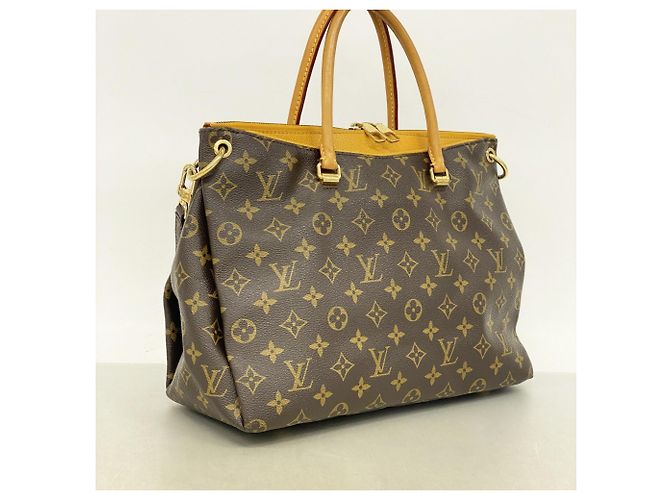 Borsa Louis Vuitton Monogram Pallas D'oro Crudo - vista 2