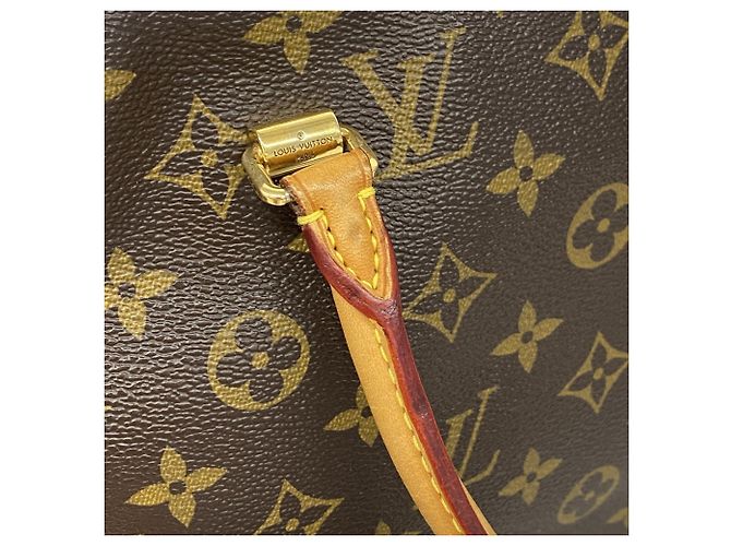 Borsa Louis Vuitton Monogram Pallas D'oro Crudo - vista 9