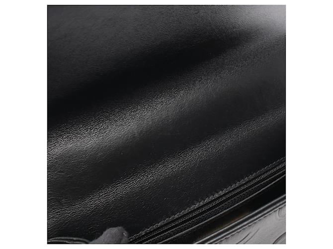 Borsa a tracolla Chanel COCO Embossed Small Flap Nero - vista 7