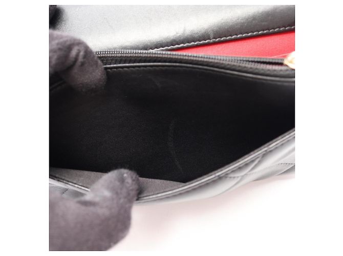 Bolso de Hombro Chanel 19 Dixneuf Matelassé Negro - vista 9