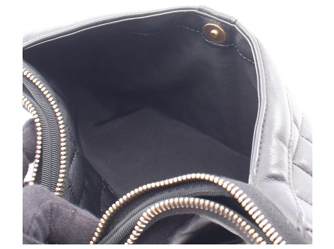 Timeless Borsa a tracolla Chanel in agnello nero - vista 8