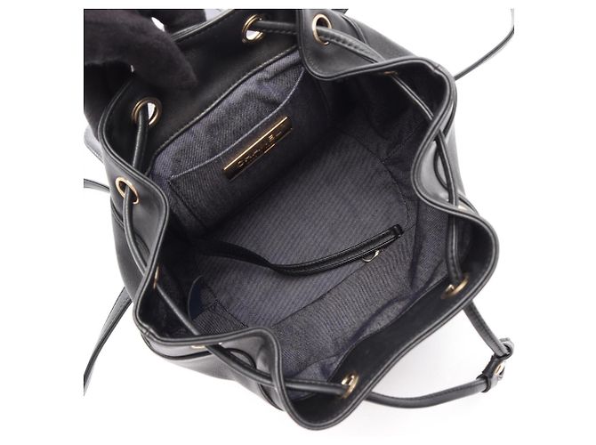 Zaino/Borsa Chanel Coco Mark Chain Nero - vista 3