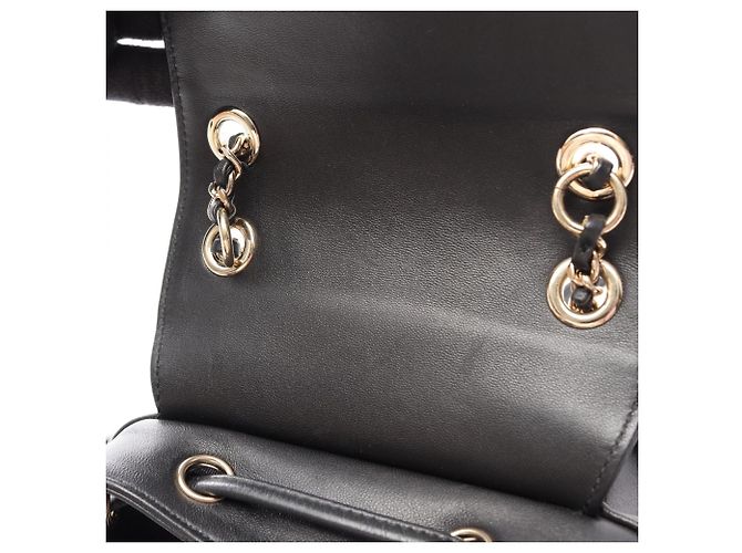 Zaino/Borsa Chanel Coco Mark Chain Nero - vista 6