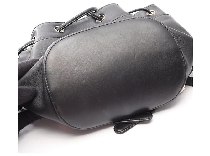 Zaino/Borsa Chanel Coco Mark Chain Nero - vista 9