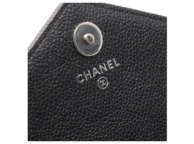 Borsa a tracolla Chanel Chevron V-Stitch Nero - vista 4