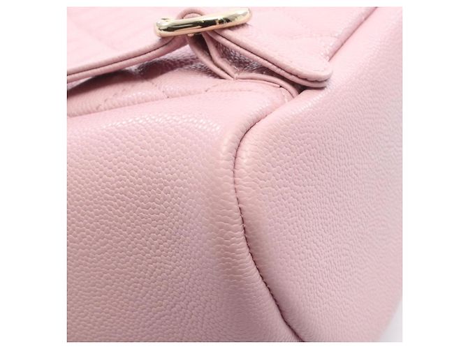 Piccolo zaino/borsa a mano Chanel in rosa - vista 6