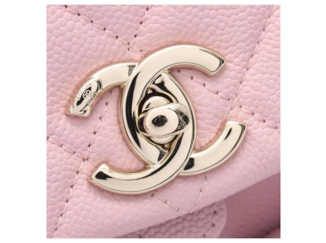 Piccolo zaino/borsa a mano Chanel in rosa - vista 7