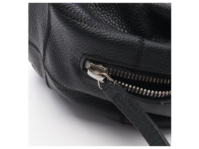Borsa Chanel Chocolate Bar Boston Bag Nero - vista 10