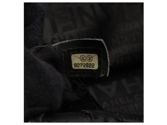 Borsa Chanel Chocolate Bar Boston Bag Nero - vista 5