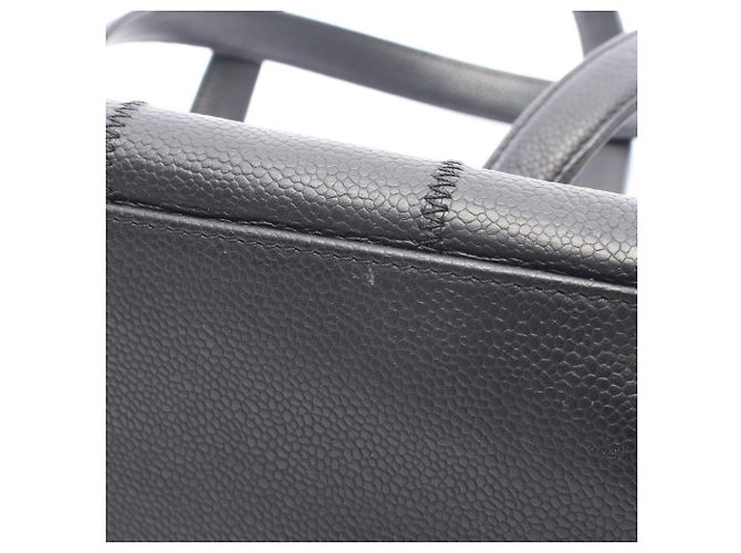 Borsa Chanel Chocolate Bar Boston Bag Nero - vista 6