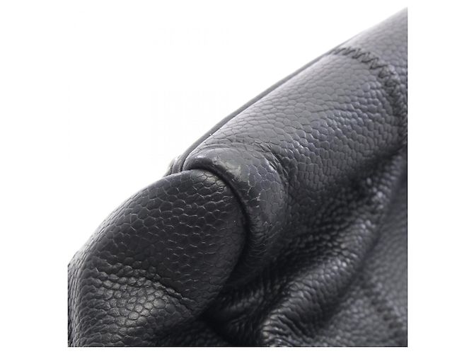 Borsa Chanel Chocolate Bar Boston Bag Nero - vista 9