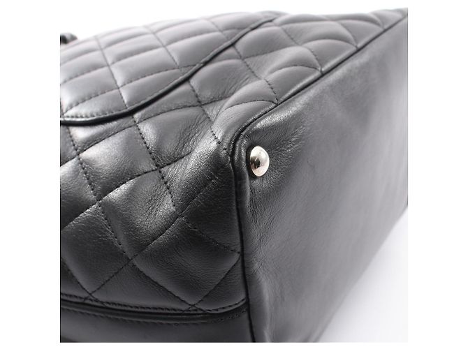 Borsa Tote Chanel Cambon Line Medium Nero - vista 7