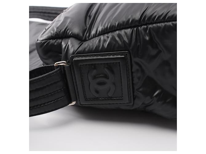 Borsa a Spalla Chanel Coco Cocoon Nero - vista 6