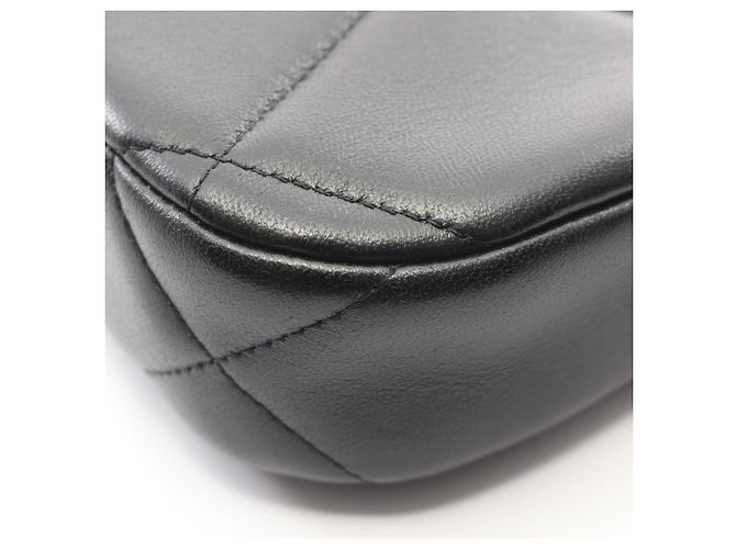 Chanel 19 Matelassé Small Hobo Schultertasche Schwarz - Ansicht 6