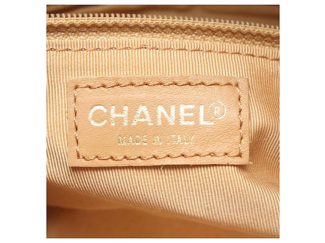 Borsa a Spalla Chanel Chocolate Bar D'oro - vista 4