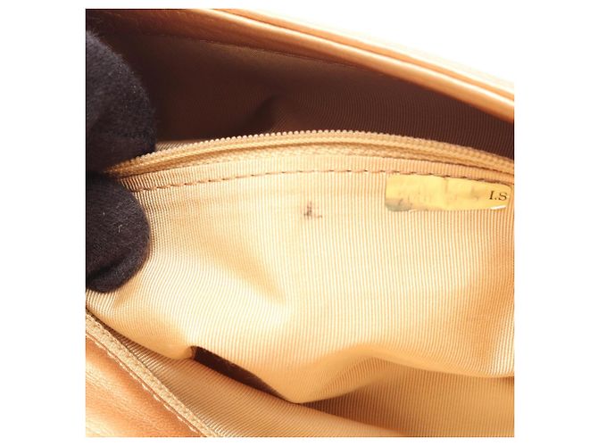 Borsa a Spalla Chanel Chocolate Bar D'oro - vista 6