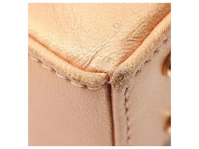 Borsa a Spalla Chanel Chocolate Bar D'oro - vista 8