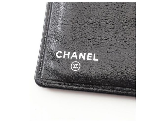 Portafoglio lungo con zip Chanel Butterfly Camellia Nero - vista 5