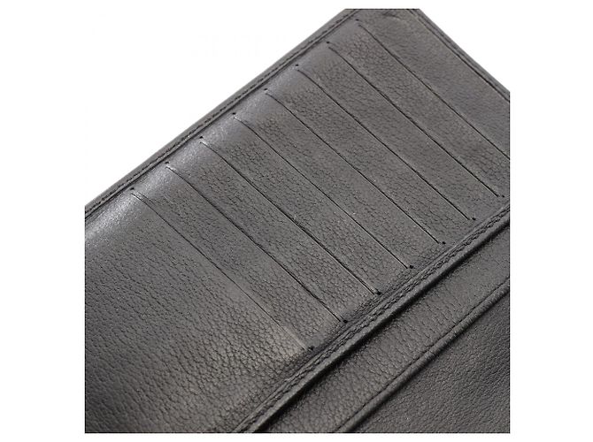 Portafoglio lungo con zip Chanel Butterfly Camellia Nero - vista 9
