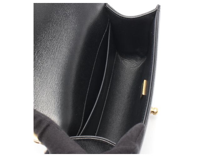 Bolso de Hombro Chanel Boy Small Negro - vista 3