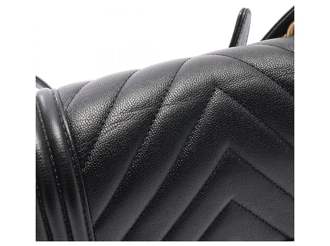 Bolso de Hombro Chanel Boy Small Negro - vista 7