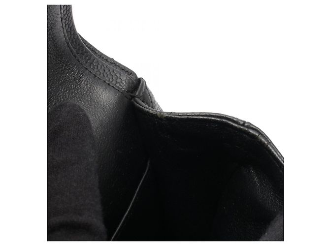 Timeless Borsa a tracolla Chanel Matelassé Double Flap Nero - vista 10