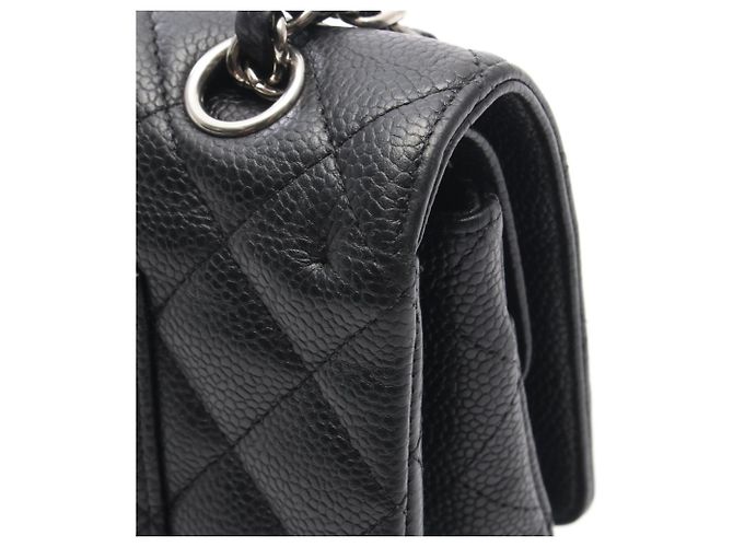 Timeless Borsa a tracolla Chanel Matelassé Double Flap Nero - vista 11