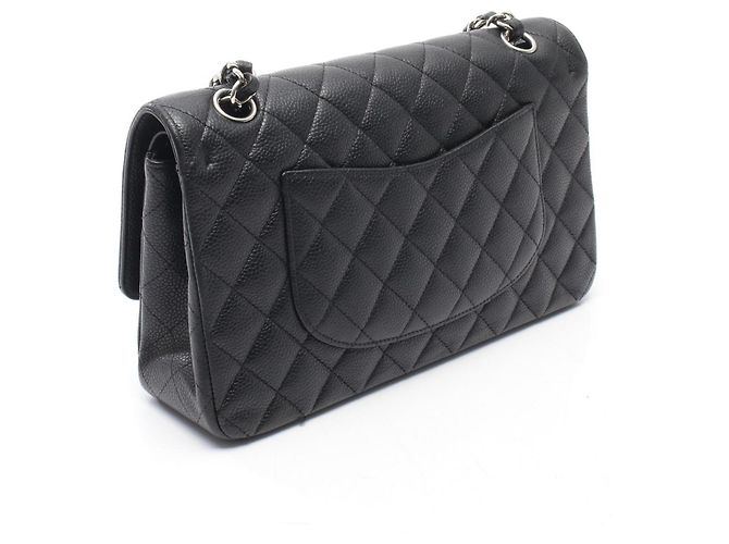 Timeless Borsa a tracolla Chanel Matelassé Double Flap Nero - vista 2