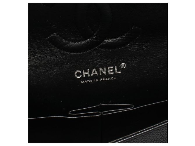 Timeless Borsa a tracolla Chanel Matelassé Double Flap Nero - vista 4