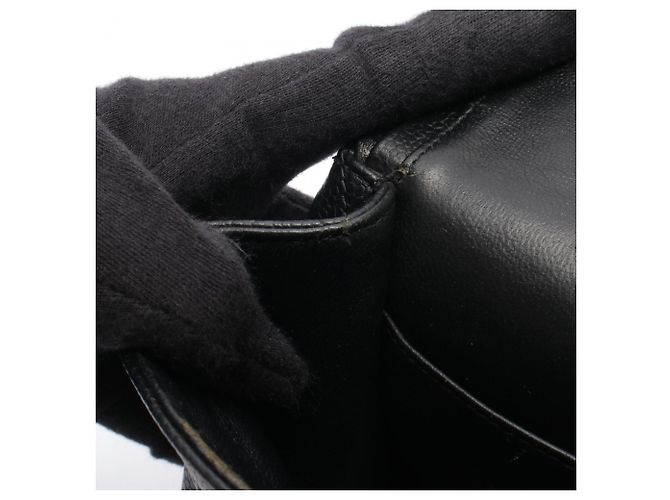 Timeless Borsa a tracolla Chanel Matelassé Double Flap Nero - vista 8