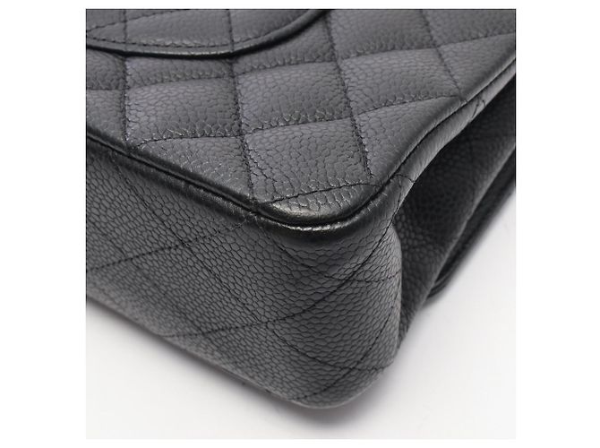 Timeless Borsa a tracolla Chanel Matelassé Double Flap Nero - vista 9