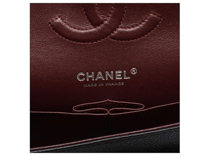 Borsa a tracolla Chanel Matelassé Double Flap Nero - vista 4