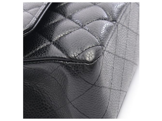 Borsa a tracolla Chanel Matelassé Double Flap Nero - vista 8