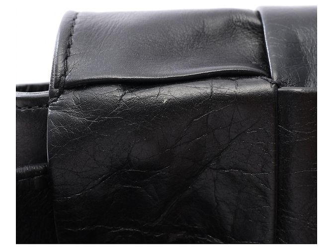 Borsa a tracolla Cassette Bottega Veneta Nero - vista 5