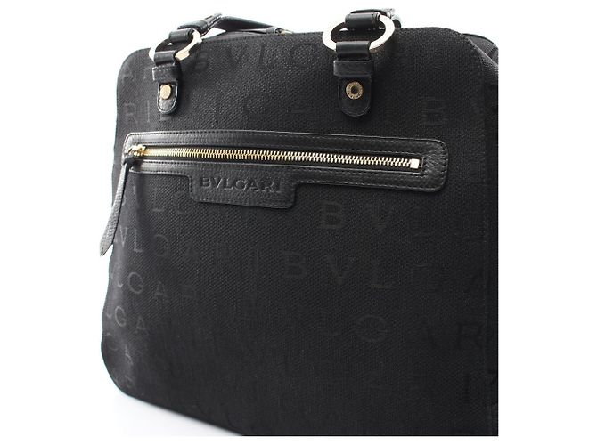 Bulgari Borsa Bvlgari BVLGARI Logomania Nero - vista 5