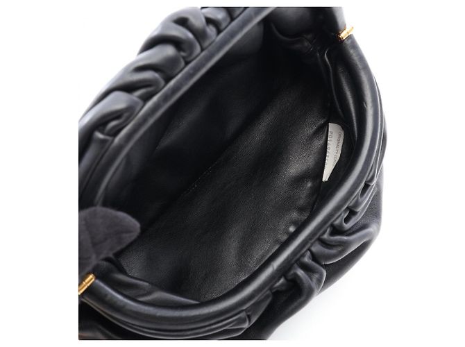 Bottega Veneta The Chain Pouch Mini Waist Bag Nero - vista 3