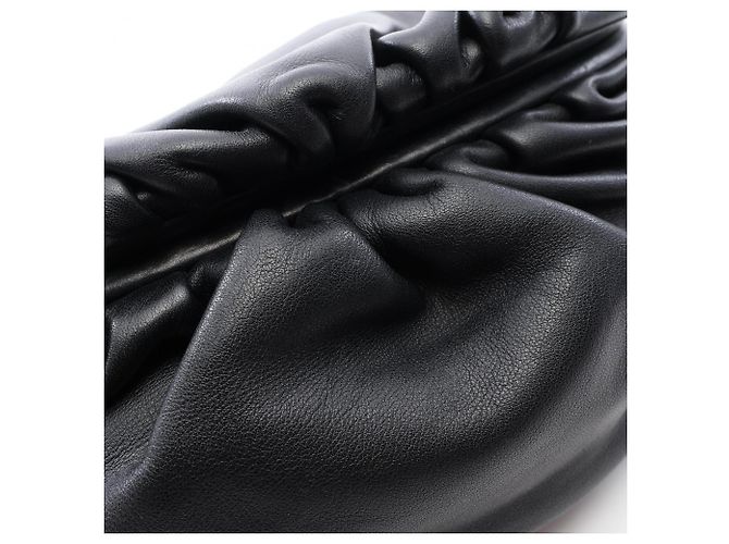 Bottega Veneta The Chain Pouch Mini Waist Bag Nero - vista 6