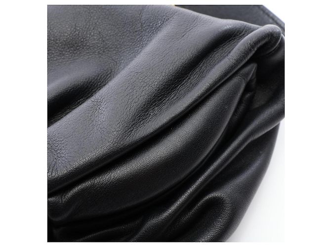 Bottega Veneta The Chain Pouch Mini Waist Bag Nero - vista 7