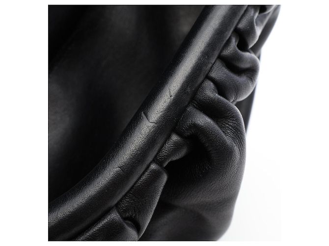 Bottega Veneta The Chain Pouch Mini Waist Bag Nero - vista 8