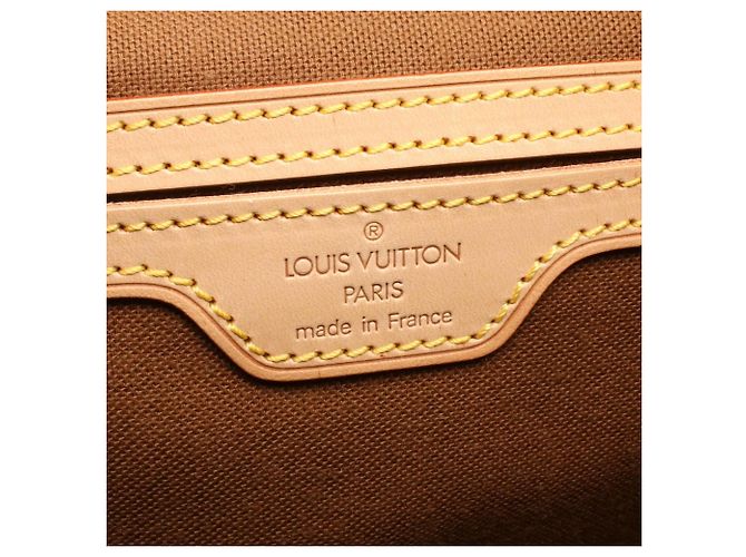 Zaino/Borsa Louis Vuitton Montsouris GM Marrone - vista 4