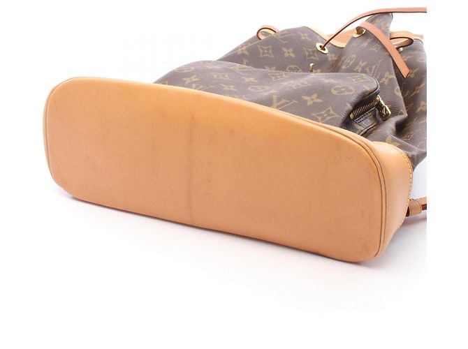 Zaino/Borsa Louis Vuitton Montsouris GM Marrone - vista 7