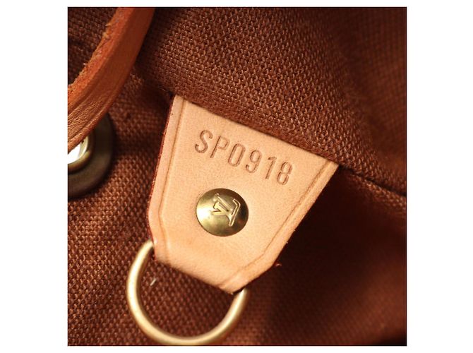 Zaino/Borsa Louis Vuitton Montsouris MM Marrone - vista 5