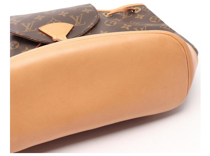 Zaino/Borsa Louis Vuitton Montsouris MM Marrone - vista 6
